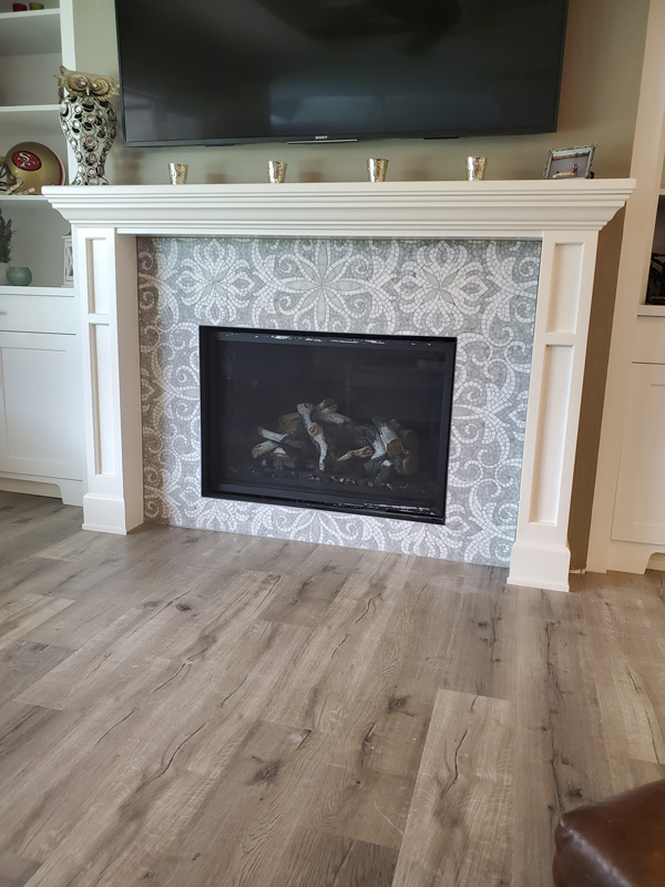 The installation of all types of tiles