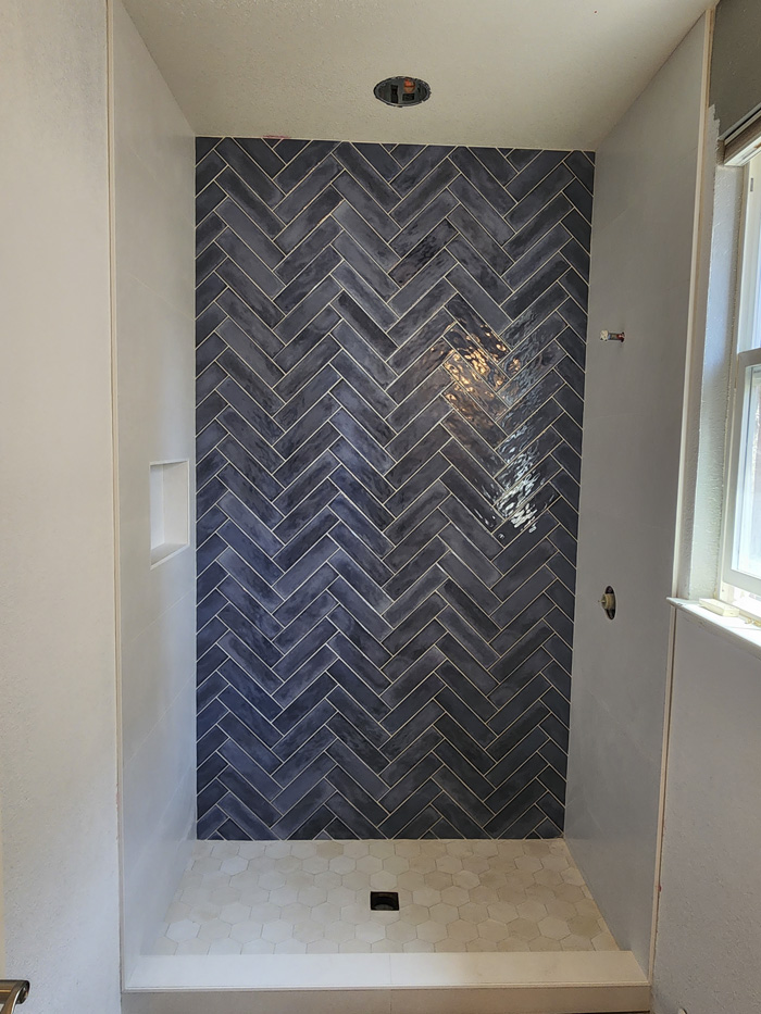 The installation of all types of tiles